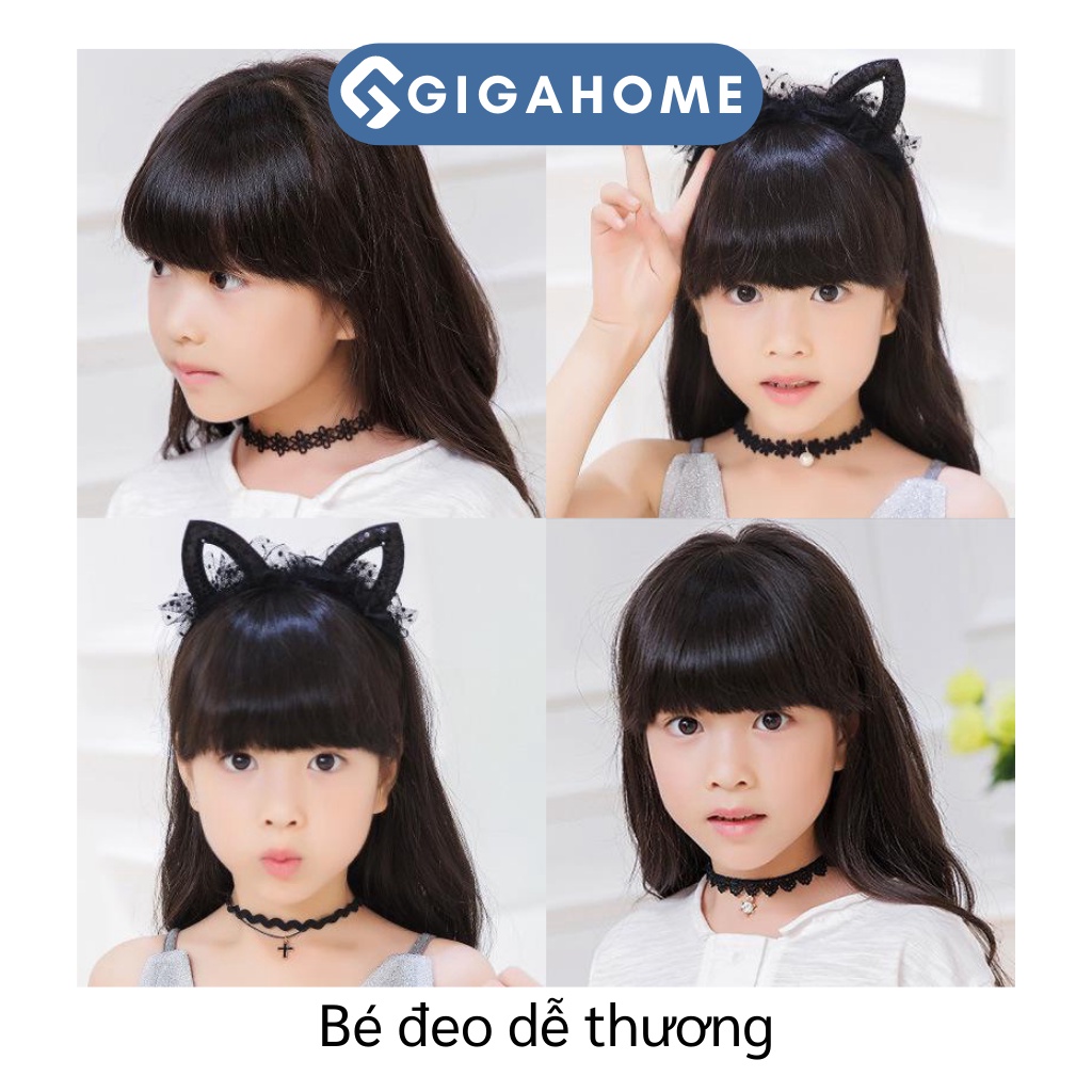 Vòng Cổ Chocker Nữ GIGAHOME Phong Cách Hàn Quốc Cá Tính, Thời Trang 6146