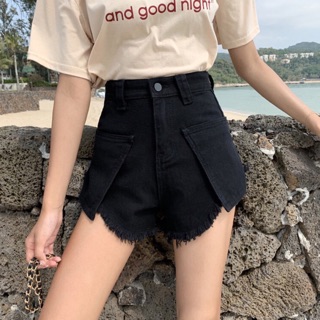 Quần short kaki nữ phối hai túi lớn ☘️☘️