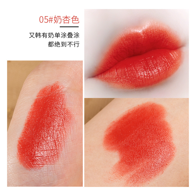 (Hàng Mới Về) Son Môi Dưỡng Ẩm Mềm Mại Dễ Lên Màu Phong Cách Retro | BigBuy360 - bigbuy360.vn