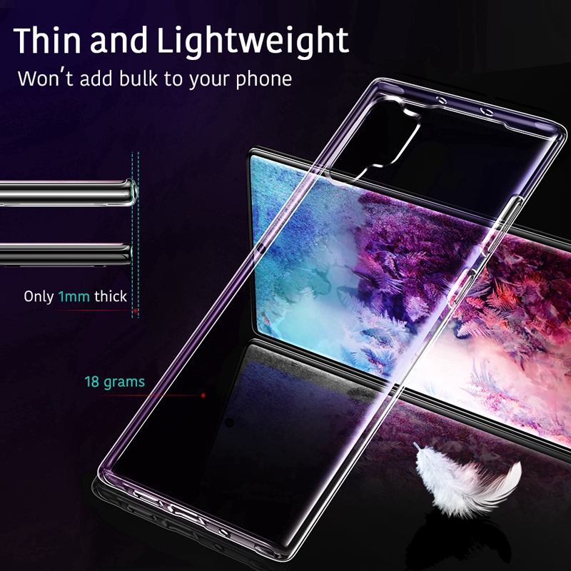 Soft TPU Case for Samsung Galaxy Note10 Note10 Case + Samsung Note 10 S10e S10+ S10 S9 S8 Plus Case