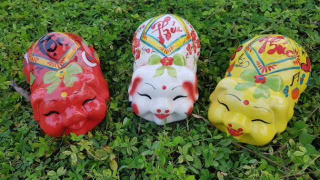 Lợn mắt hip sứ bát tràng cao cấp | BigBuy360 - bigbuy360.vn