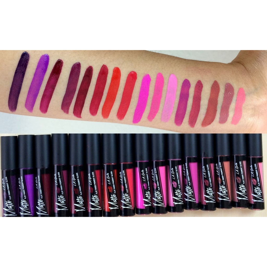 #SON L.A.Girl pigment matte gloss