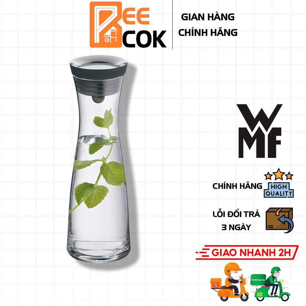 Bình nước thủy tinh WMF basic 1 lít