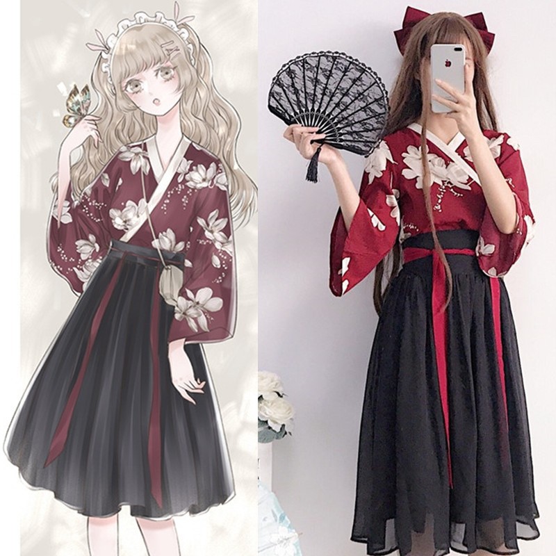 (Có sẵn) Hán phục cách tân Hoa Nhàn Dao | BigBuy360 - bigbuy360.vn