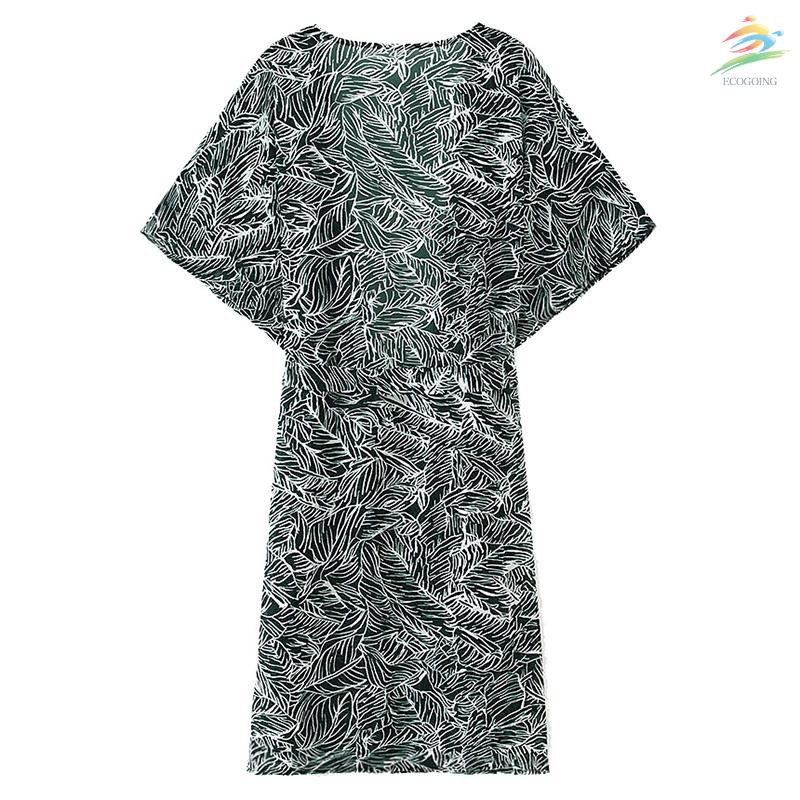 Áo Khoác Kimono Ngắn Tay In Họa Tiết Phong Cách Bohemian Dành Cho Nữ | BigBuy360 - bigbuy360.vn