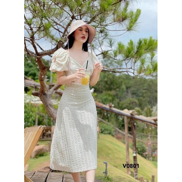 Đầm soắn ngực maxxi bigsize 55kg-95kg🎀🎀🎀