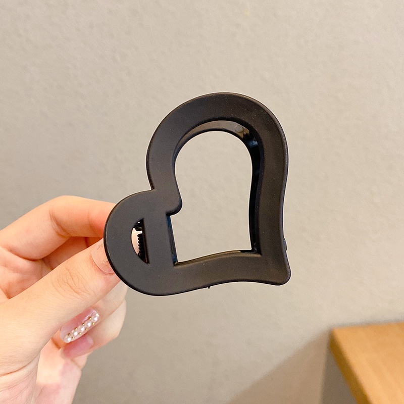 Kẹp Tóc Bằng Acrylic Bền Thiết Kế Đục Lỗ Phong Cách Hàn Quốc