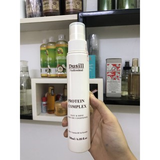 Xịt dưỡng Dusill Protein Complex mềm mượt và bóng tóc 180ml