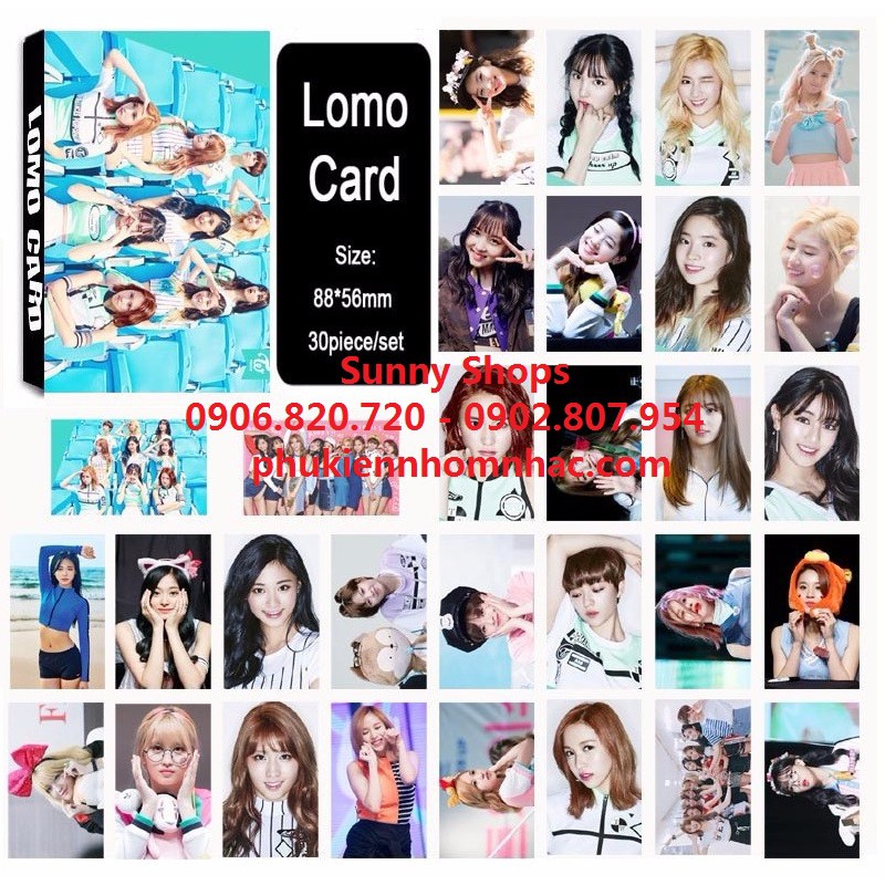 Lomo card hộp hình Twice, Momo, Tzuyu | BigBuy360 - bigbuy360.vn