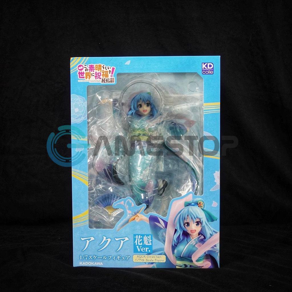 Mô hình KONOSUBA Aqua 24cm Oiran Ver 1/7 Scale Figure FREEing Goodsmile Mô hình tĩnh Chính hãng Nhật