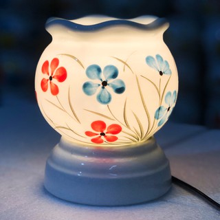 Đèn Xông Tinh Dầu Đuổi Muỗi Gốm Sứ Bát Tràng Nhiều Mẫu Mã [Cỡ Lớn]
