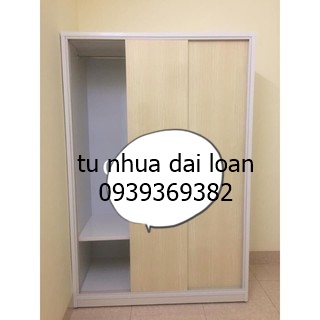 Tủ Nhưa Cánh Lùa, Tủ Cánh Lùa Nhựa đai loan 3 cánh SALE giá rẻ [ FREE SHIP ] Tủ quần áo cánh đẩy lắp đặt tại hà nội