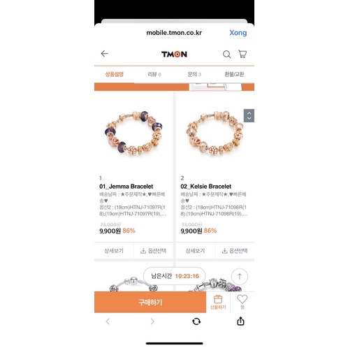 Săn sale vòng tay Charm mạ bạc 925 bil ảnh cuối