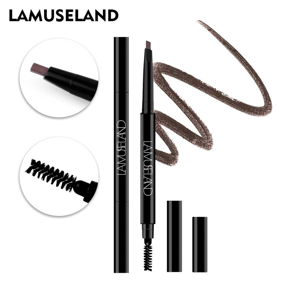 Sale 70% Chì kẻ lông mày dạng xoay LAMUSELAND lâu trôi thiết kế hai đầu tiện dụng, 02 Brown Giá gốc 20,000 đ - 60A97-3 | BigBuy360 - bigbuy360.vn