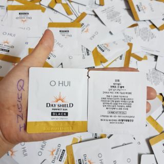 Combo 10 gói Kem chống nắng Ohui Perfect Sun Black SPF50+/PA++++