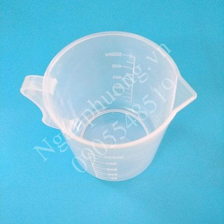 Ca đong 500ml có vạch chia