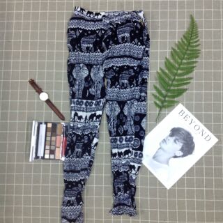 Quần dài lanh thổ cẩm mùa hè boho mẫu 7