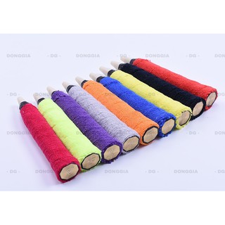 Quấn cán vải cầu lông, cuốn cán tennis - 1 CUỘN - chất liệu thoáng khí, thoát mồ hôi, mềm mại - POKI