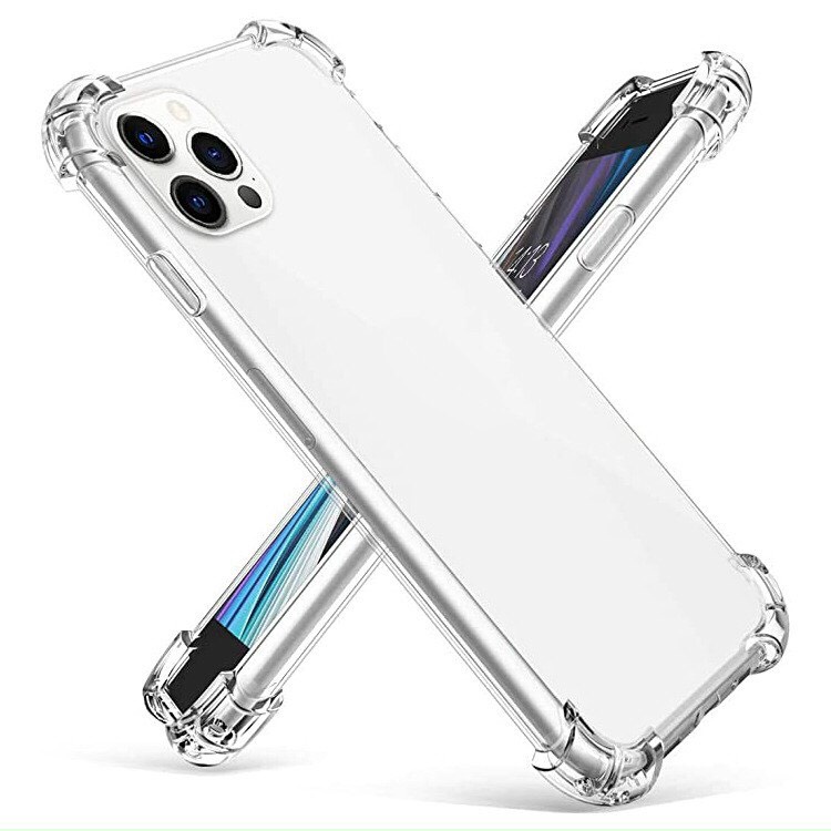 Ốp lưng iphone trong Silicon dẻo chống sốc 4 góc bảo vệ camera cho 7plus/8plus/x/xs/xsmax/11/12/13/14/pro/promax