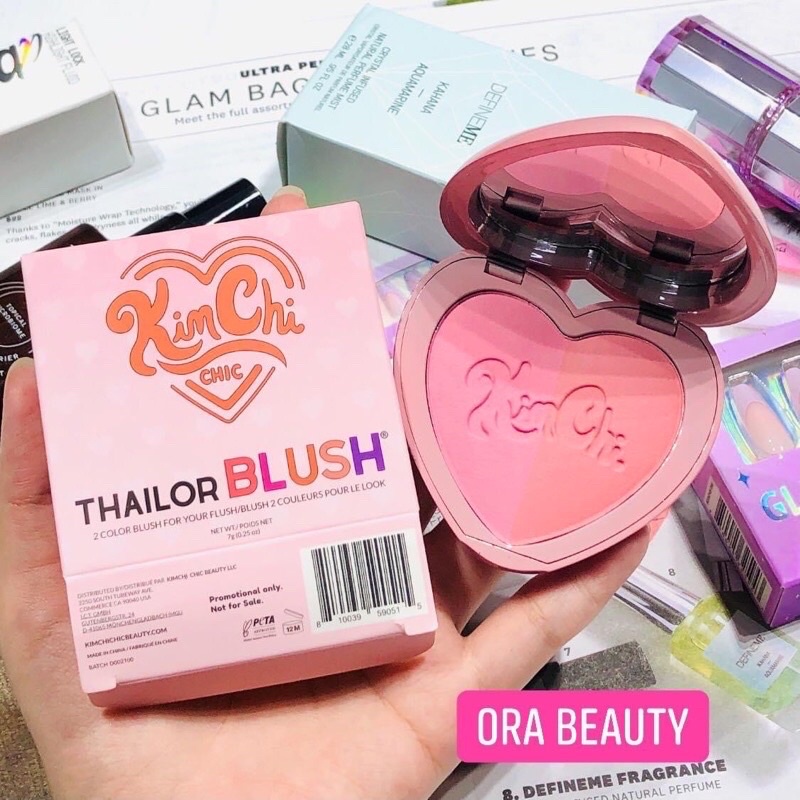 Phấn má hồng KIMCHI CHIC BEAUTY Thailor Blush in 01-Pinky