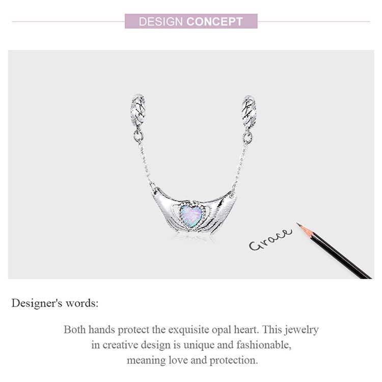 Vòng tay Bamoer BSC597 bằng bạc 925 thời trang