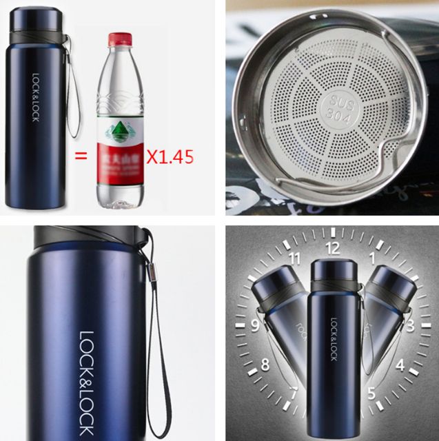 Bình giữ nhiệt Lock&Lock Vacuum Bottle LHC6180FU (800ml)