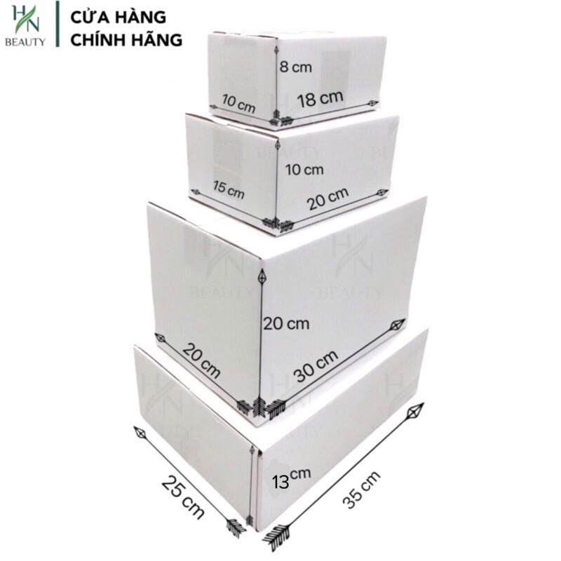 Thùng giấy carton - Hộp giấy carton trắng