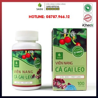 Cà Gai Leo Viên Nang Sadu - [CHÍNH HÃNG] - Cách tốt nhất để bảo vệ gan