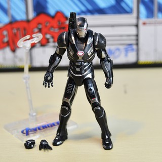 Mô hình War machine Iron man đen Avengers cao 17cm