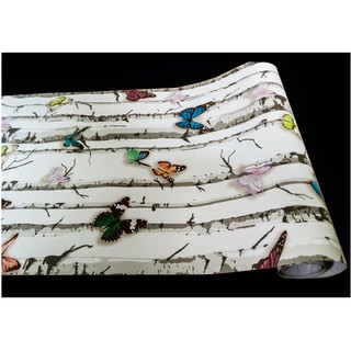Decal giấy dán tường - bươm bướm