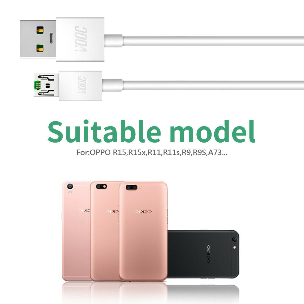 ANDROID Cáp Sạc Nhanh Dài 1m Cho Điện Thoại Oppo Vooc