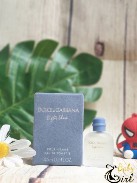 Nước Hoa Mini Nam D&G Light Blue Pour Homme Intense 5ml | BigBuy360 - bigbuy360.vn