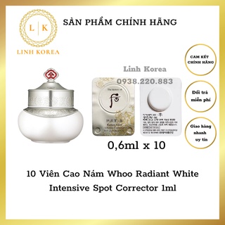 10 vĩ cao nám whoo_mờ nám ,sạm tàn nhang (DATE MỚI NHẤT)
