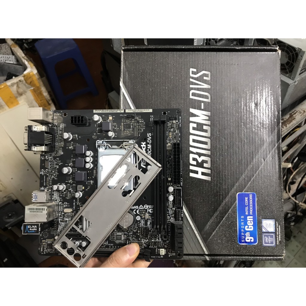 bo mạch chủ máy tính Asus giga msi asrock biostar H310 2 4 khe ram ddr4 socket 1151 v1 mainboard Main PC all,cpu e5300