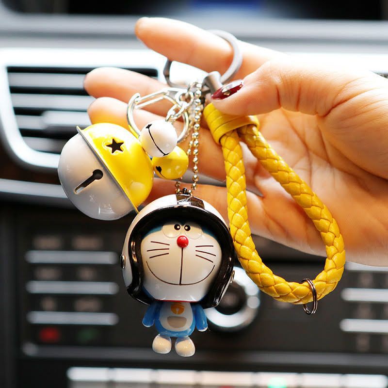 Móc khoá mèo ú Doraemon dễ thương móc cặp, balo, túi xách