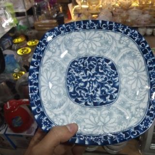 Đĩa Sứ Họa Tiết Nổi Vân Cổ [BÁT TRÀNG] Đầy Đủ size-Men Dầy Dặn-Hạ TIết Độc Lạ-Giao hàng An Toàn-Toàn Quốc