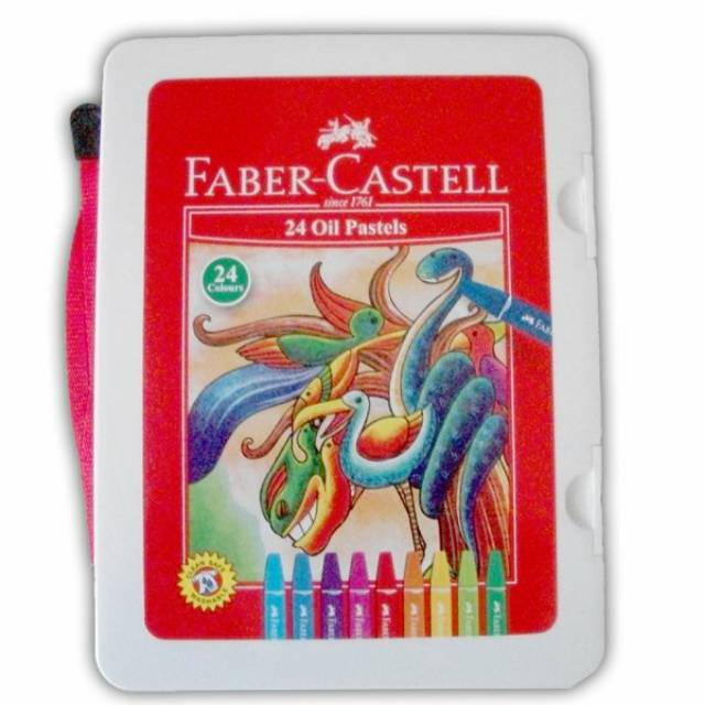(Hàng Mới Về) Dầu Sáp Faber Castell 24 Màu Tùy Chọn