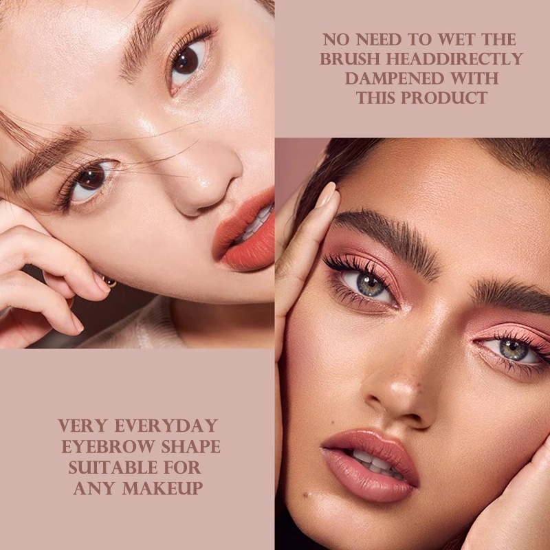 1 Kem Tạo Kiểu Lông Mày 3D Kháng Nước Nhanh Khô Không Nhòe Lâu Trôi