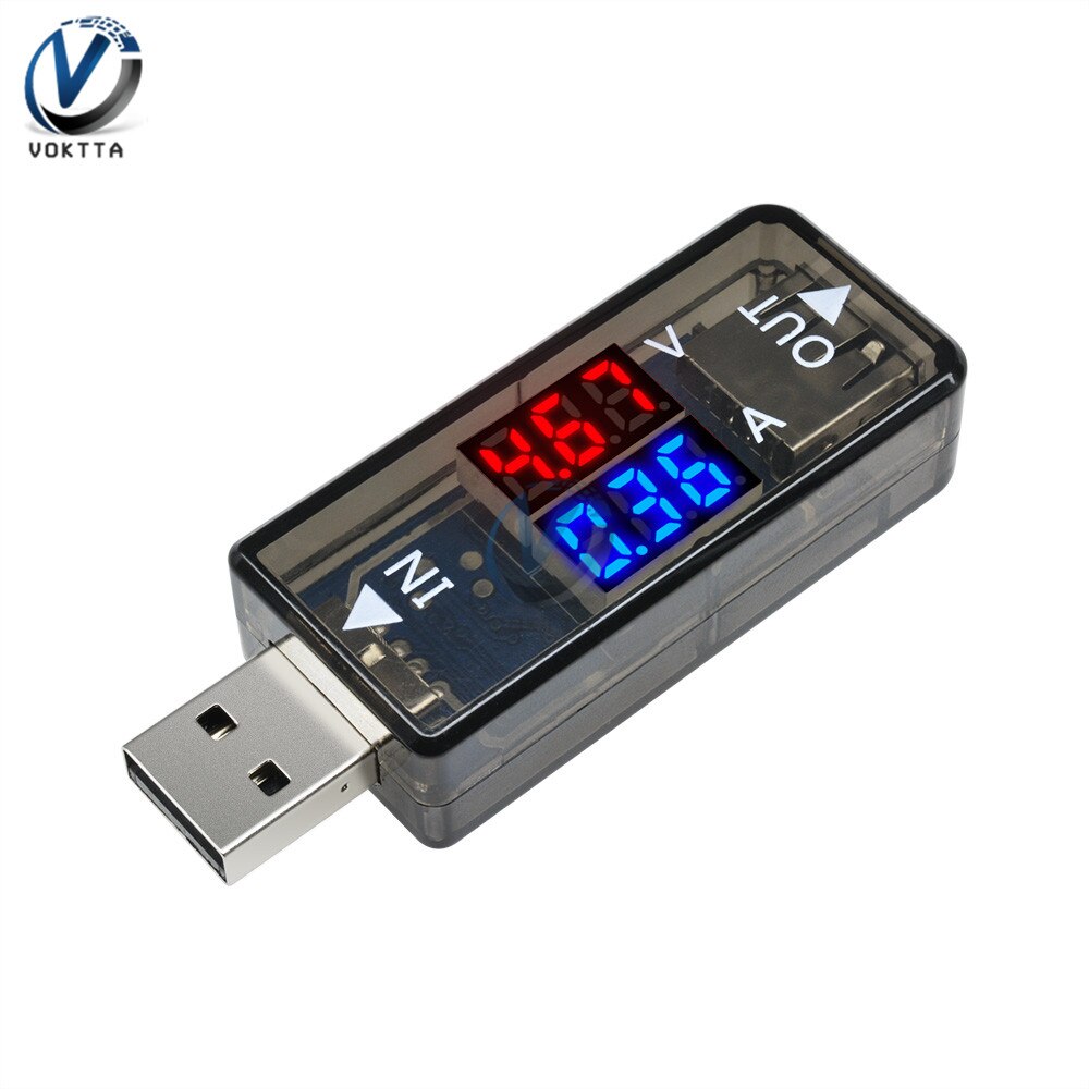 POWER Đồng Hồ Đo Điện Áp Kỹ Thuật Số Usb Màn Hình Lcd