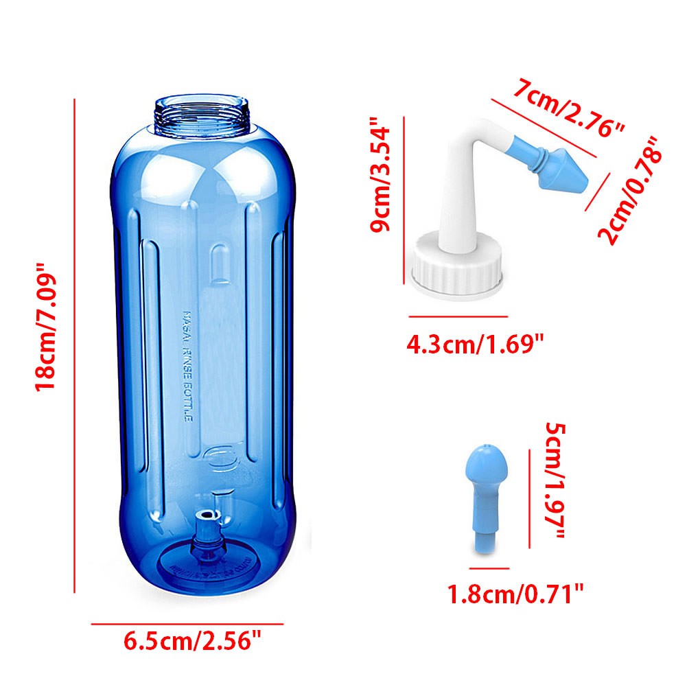 Bình Xịt Mũi Vệ Sinh Cho Người Lớn Và Trẻ Em 10ms 500ml
