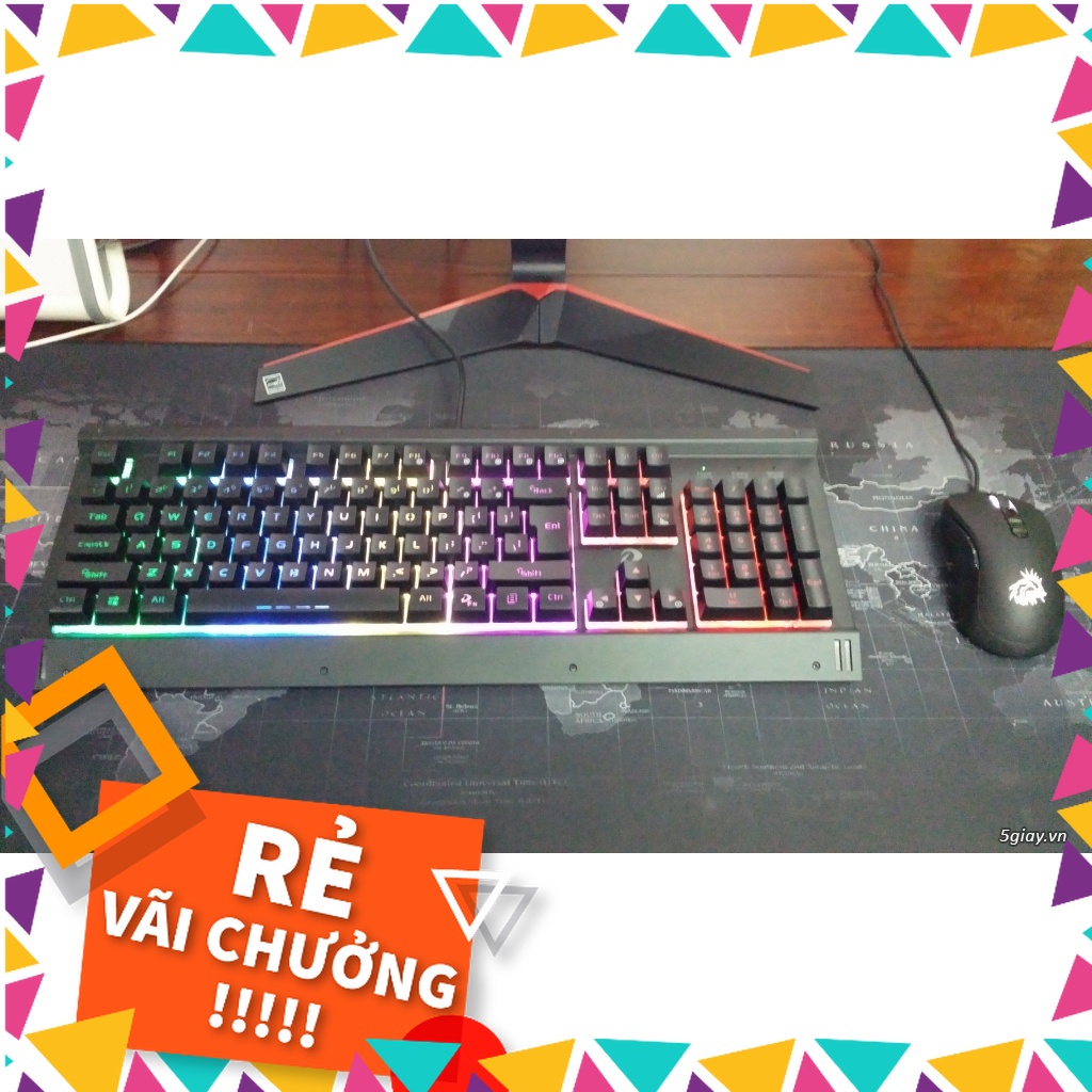 Phím Dareu LK145 giả cơ Led RGB USB chính hãng qua sử dụng mới 90% nobox