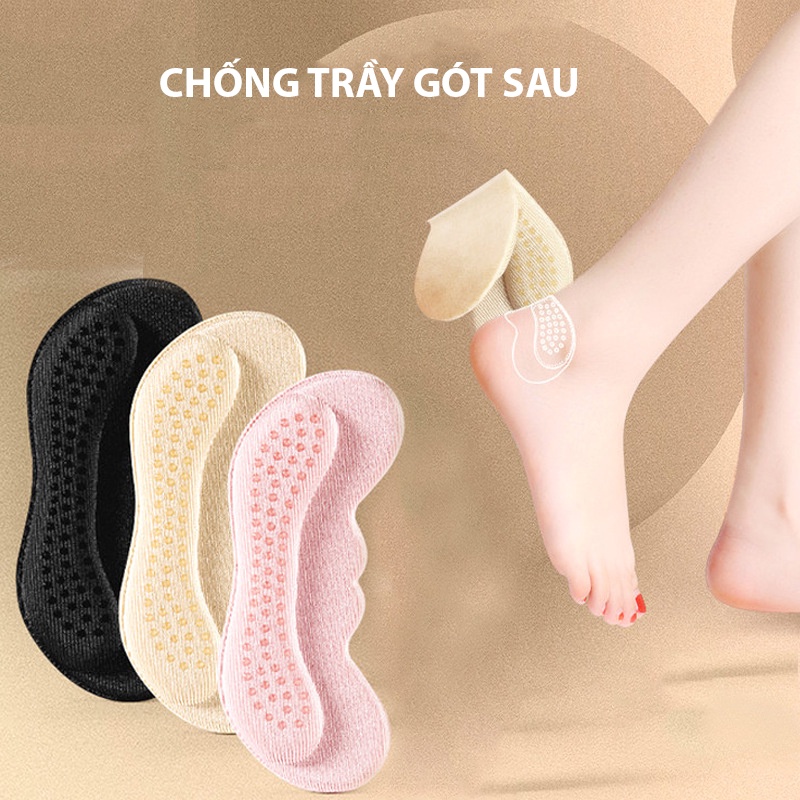 Lót giày chống rộng, giảm size cho cao gót, giày thể thao bảo vệ gót chân_BL021