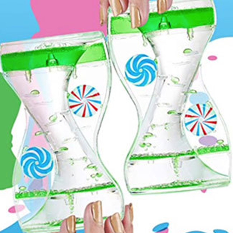 Đồng Hồ Cát Dạng Lỏng Có Bánh Xe Dành Cho Làm Quà Sinh Nhật