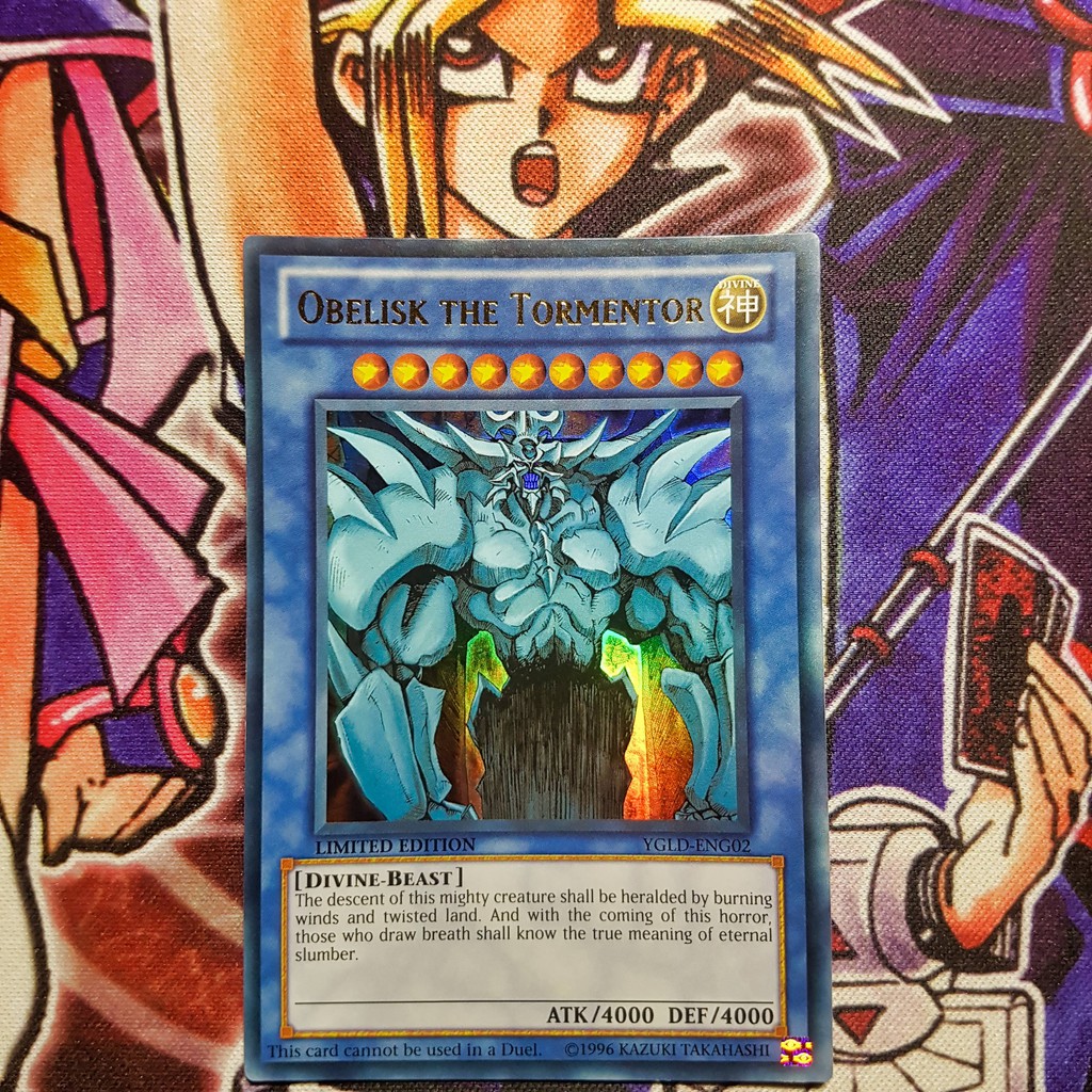 Bộ thẻ bài Yugioh: Tam thần Obelisk - Slifer - Ra | YGLD Ultra Rare