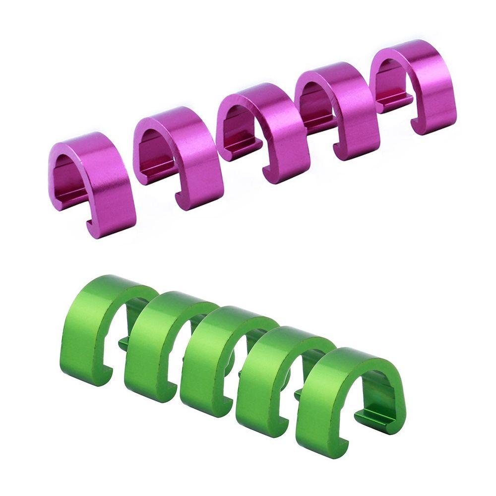 Set 24 5 / 10 Kẹp Chữ C Cố Định Dây Phanh Xe Đạp Zaijie