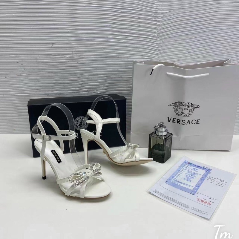 Cao Gót Versac 2 Màu Trắng Đen Full Size 35-39