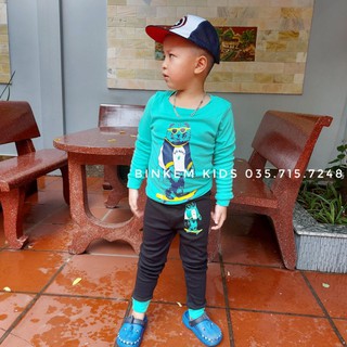 Bộ bozip cho bé trai