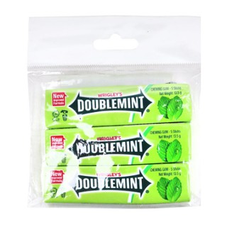 Vỉ 20 thanh Singum Doublemint (mỗi thanh 5 tép)
