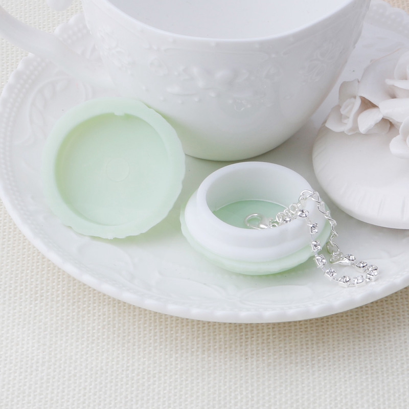Hộp đựng trang sức hình bánh macaron