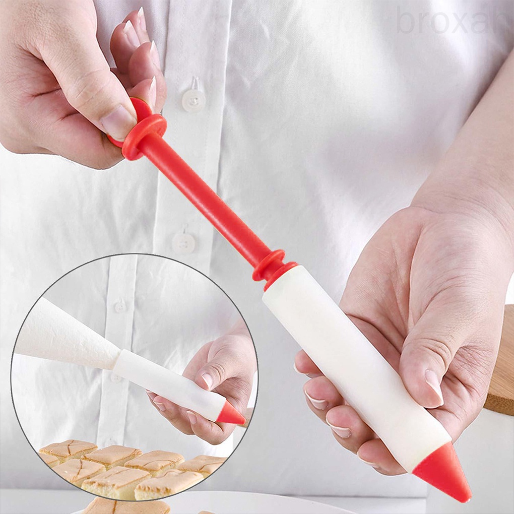 Bút Trang Trí Bánh Kem Bằng Silicone Có Thể Tái Sử Dụng